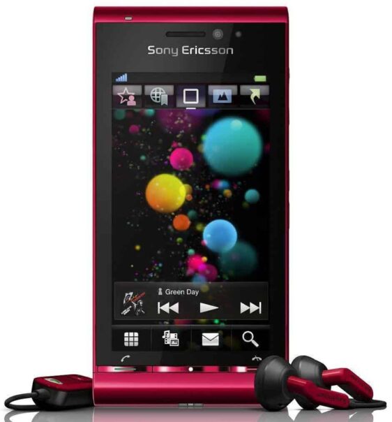 Sony Ericsson U1 Satio Röd