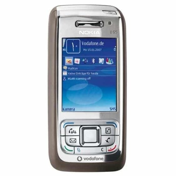 Nokia E65 Svart