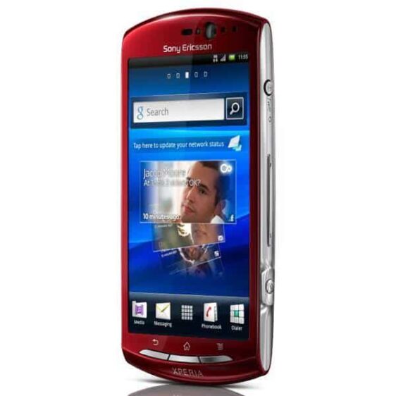 Sony Ericsson Xperia Röd