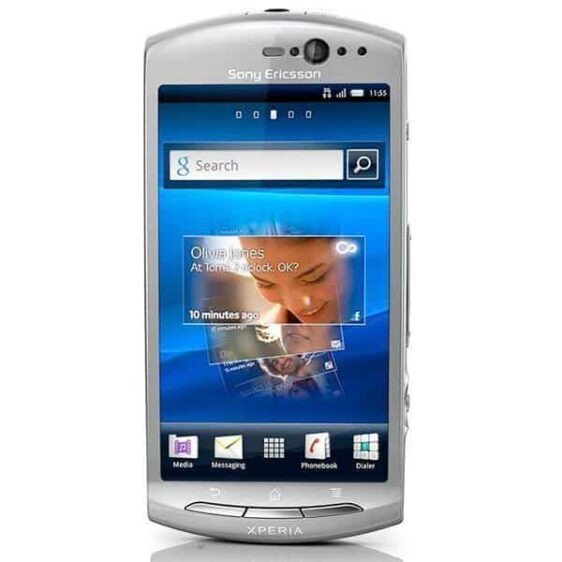 Sony Ericsson Xperia Silver